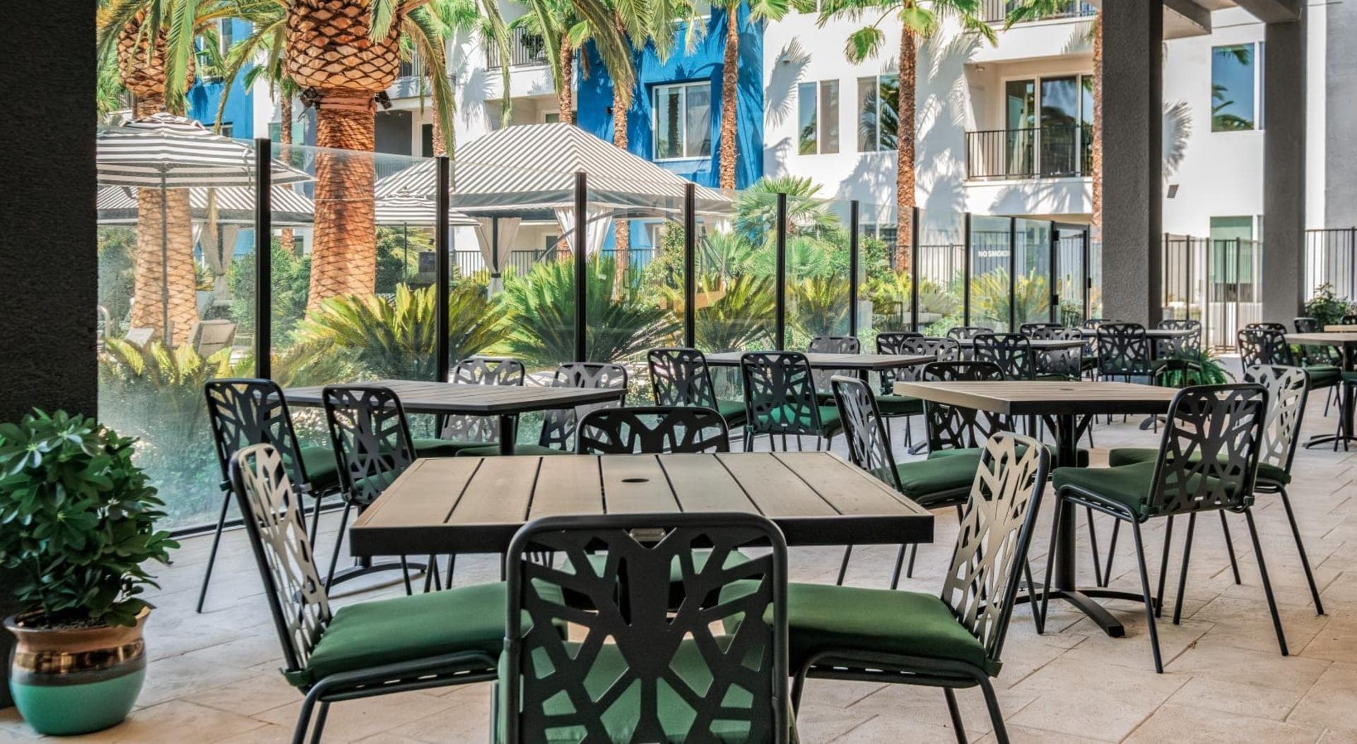 Romantic patio dining at Lexie's Bistro Henderson NV
