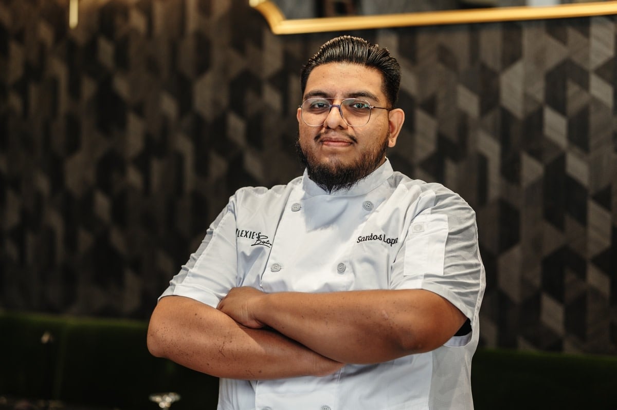 Chef Santos Lopez at Lexie's Bistro