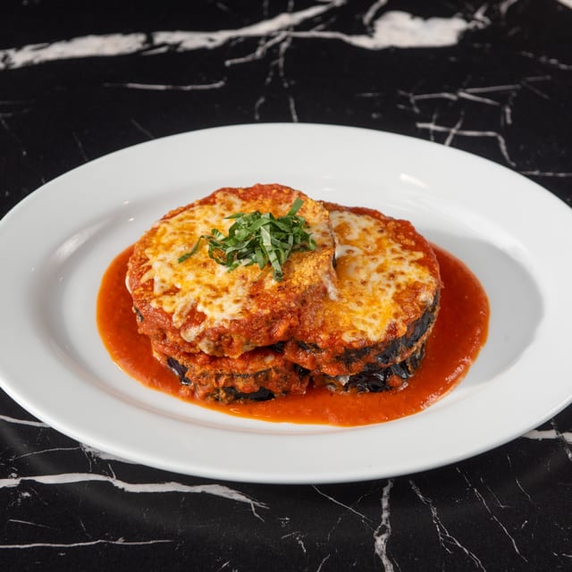 Eggplant Parmesan.