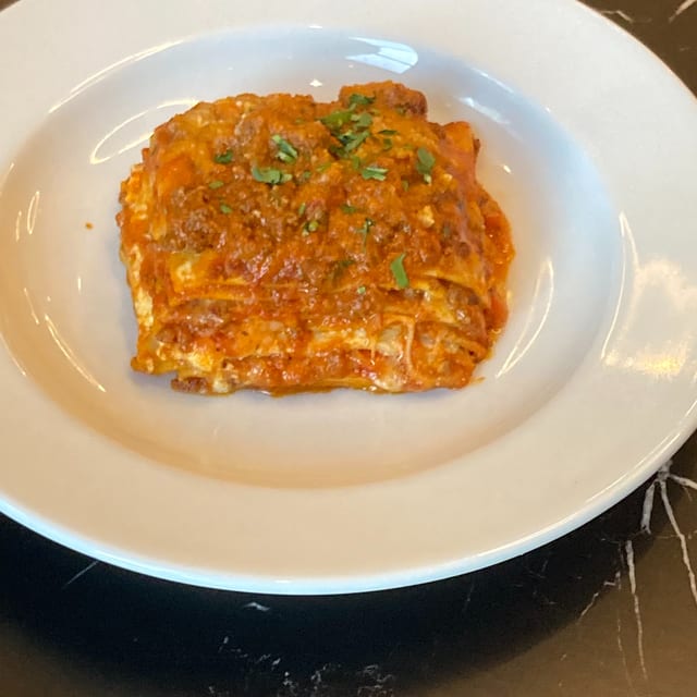 Lasagna Bolognese.