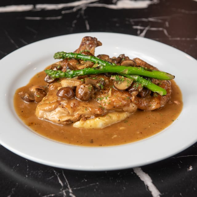 Chicken Marsala.