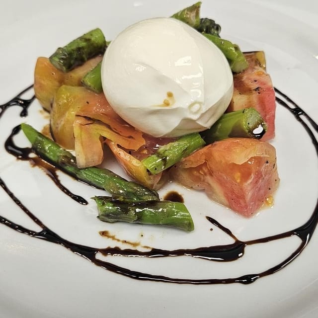 Tableside Burrata Cheese.
